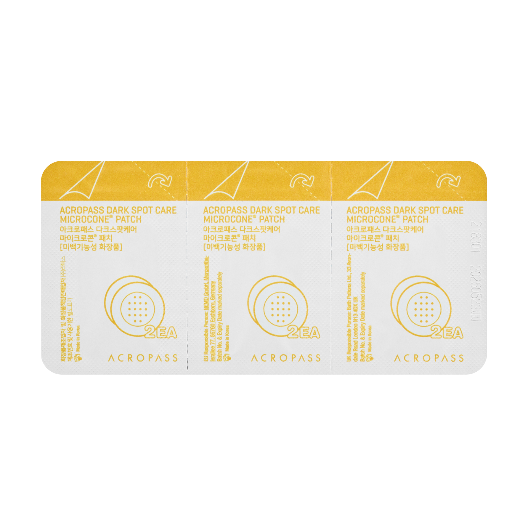 Skin Brightening Microneedle Patch