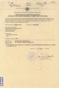 Sanitation certification in Paraguay